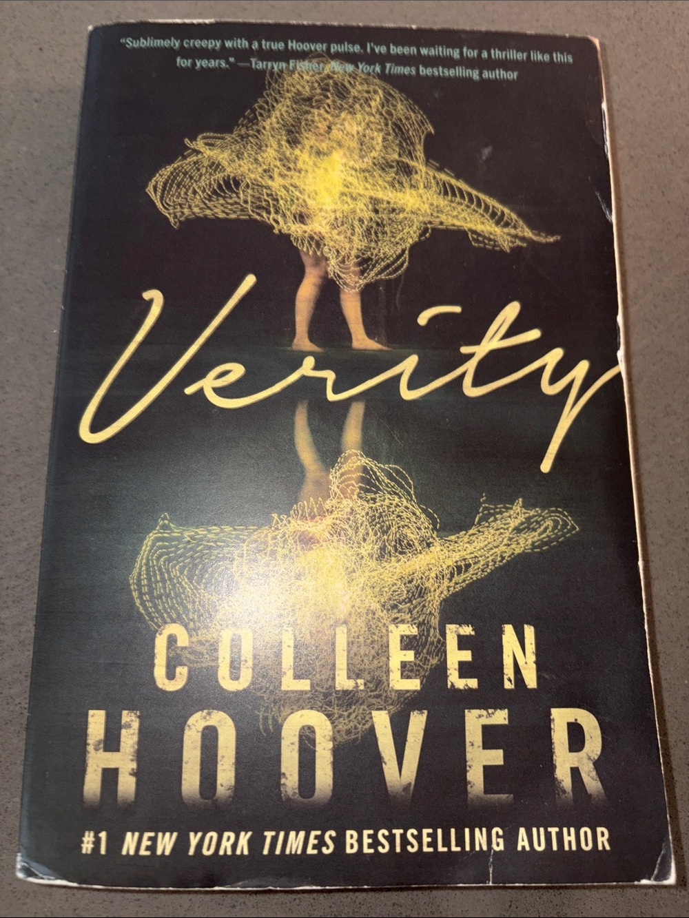 Verity Paperback Book - By Colleen Hoover